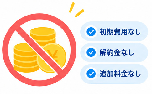 追加料金なし